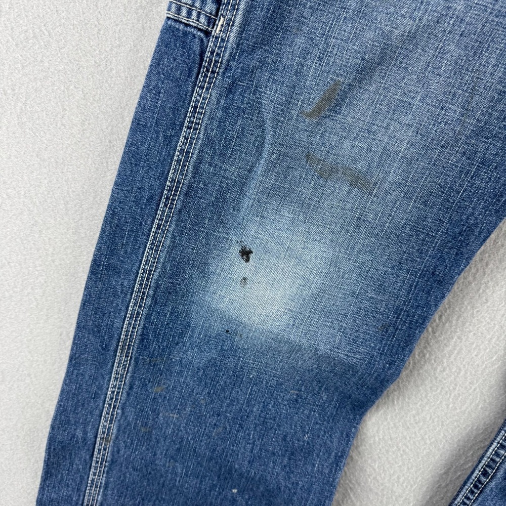 Levis Carpenter Jeans Mens Fits 34x31 Blue Denim Straight Leg Workwear Painter - Picture 5 of 16